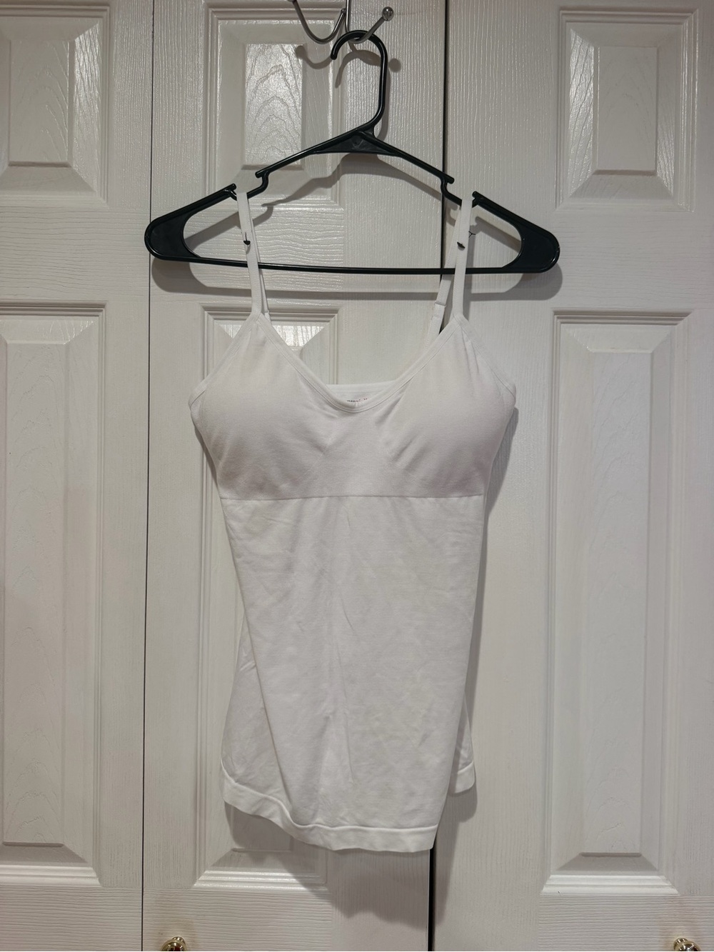 Skinnygirl White V-Neck Camisole with Adjustable Straps